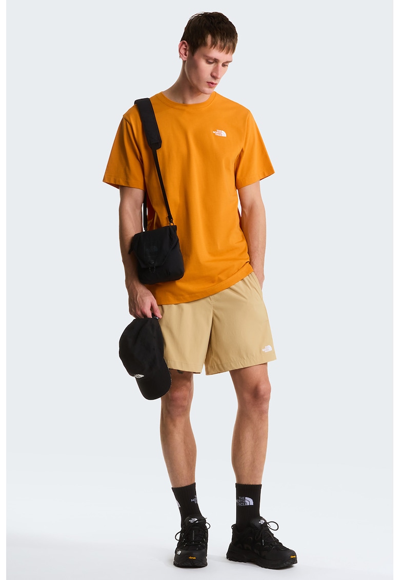 Tricou cu detaliu logo Evolution - Portocaliu