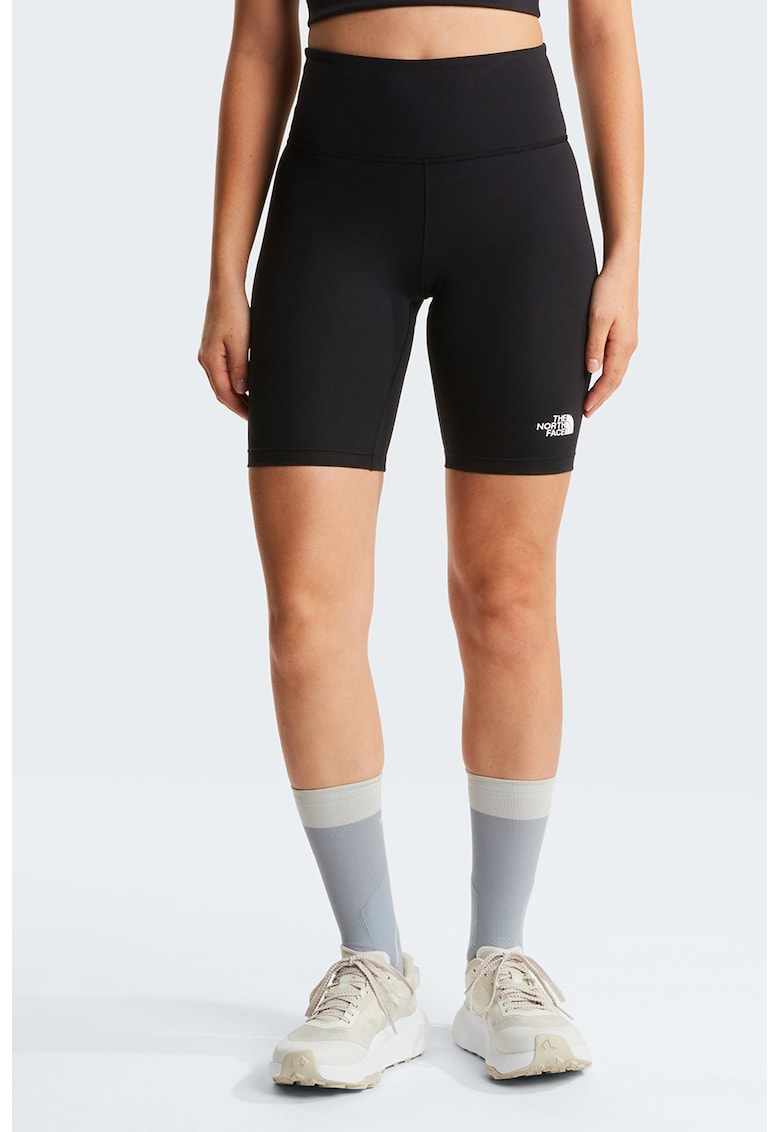 Colanti scurti cu logo - Negru