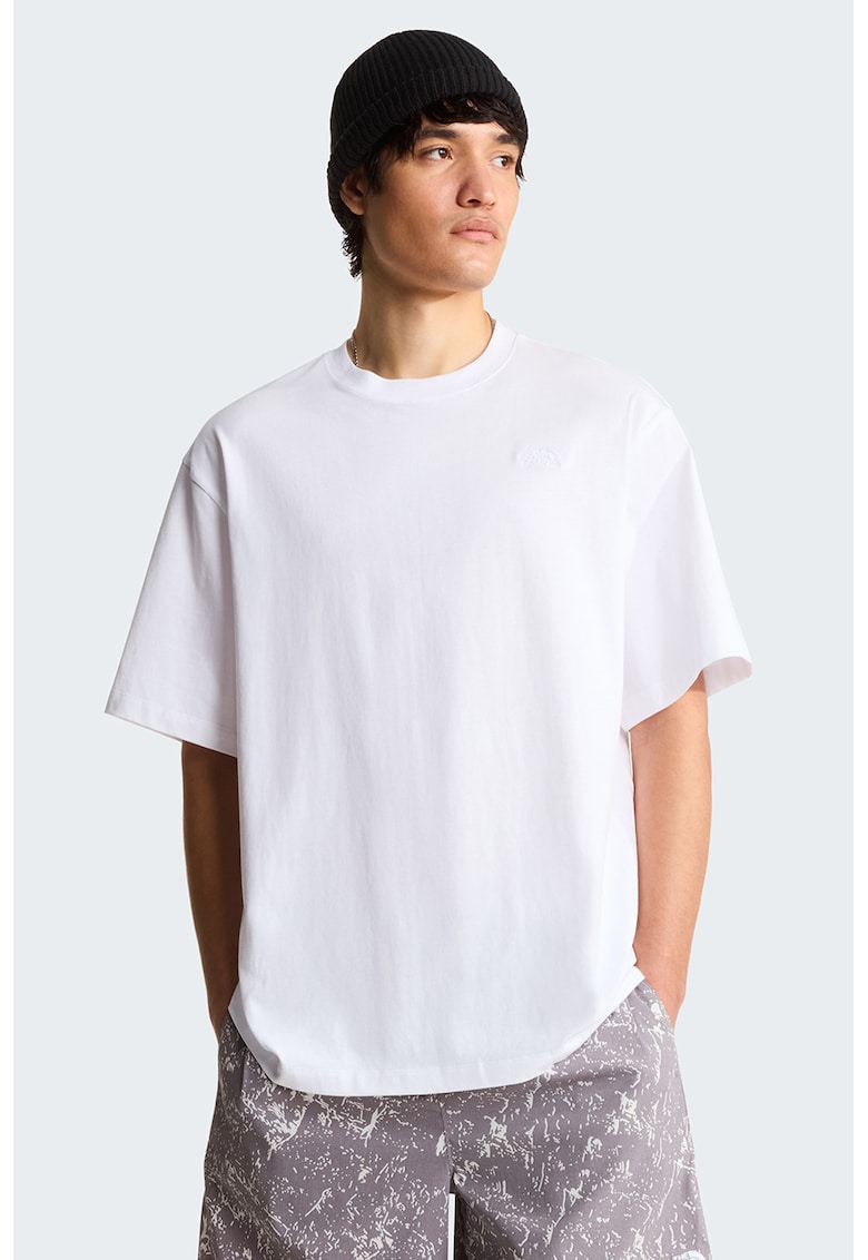 Tricou supradimensionat Essential Dome - Alb