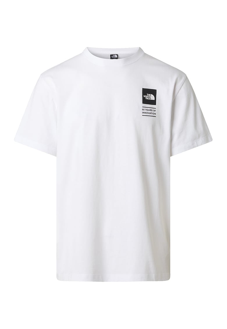 Tricou din bumbac cu imprimeu pe partea din spate Icon - Verde/Galben/Violet/Alb optic/Albastru