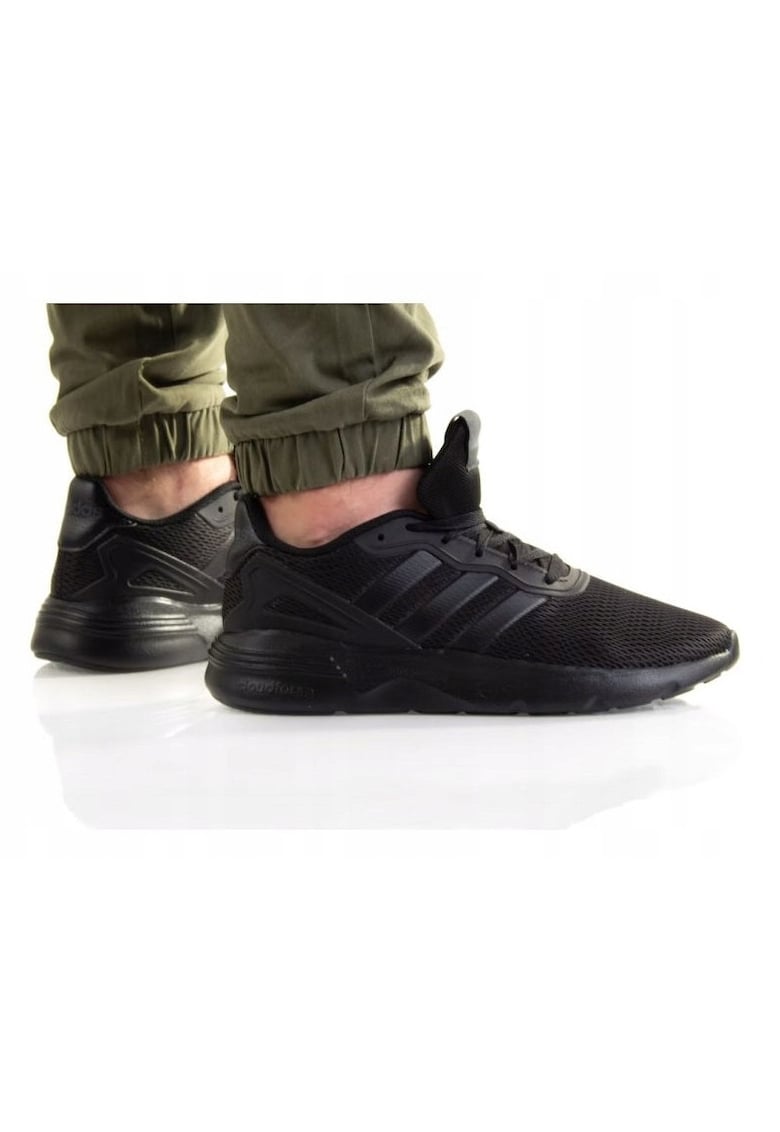 Pantofi sport din plasa cu logo Nebzed