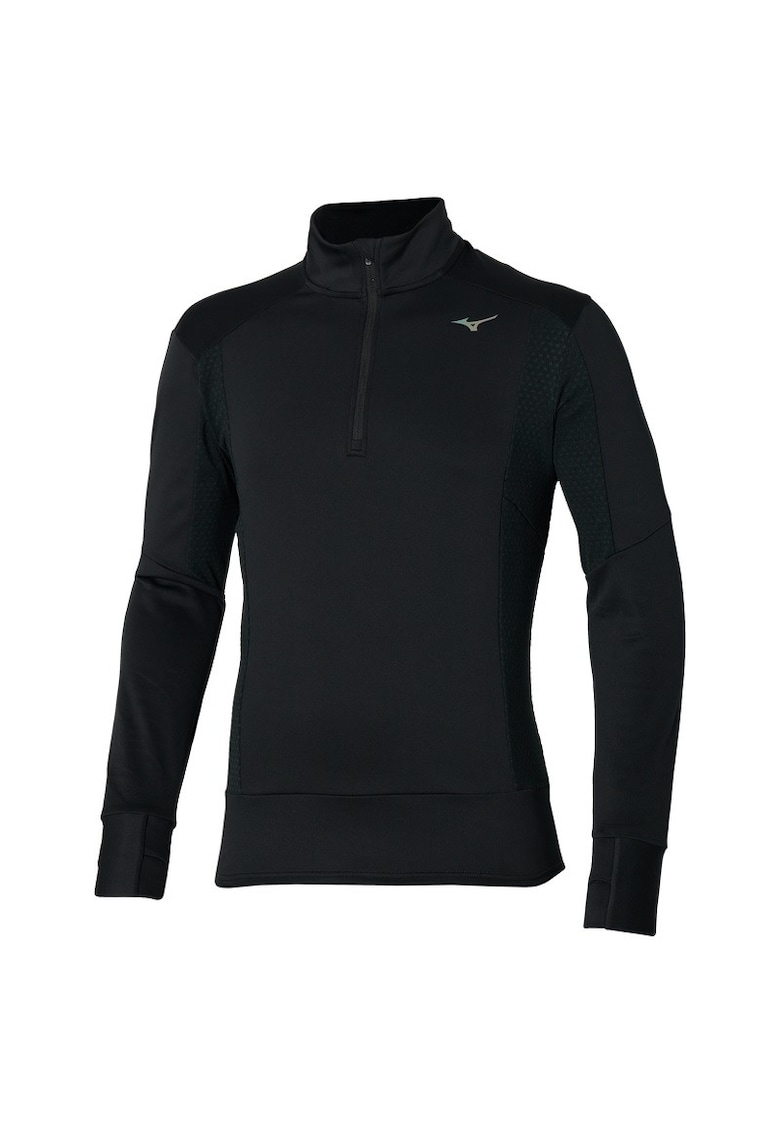 Bluza alergare barbati Warmalite HZ FW 2024 - Negru