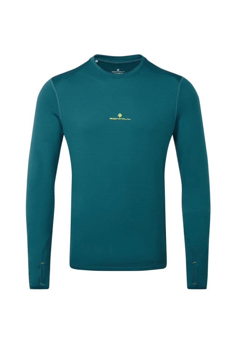 Bluza alergare barbati Tech Winter Crew FW 2024 - Albastru