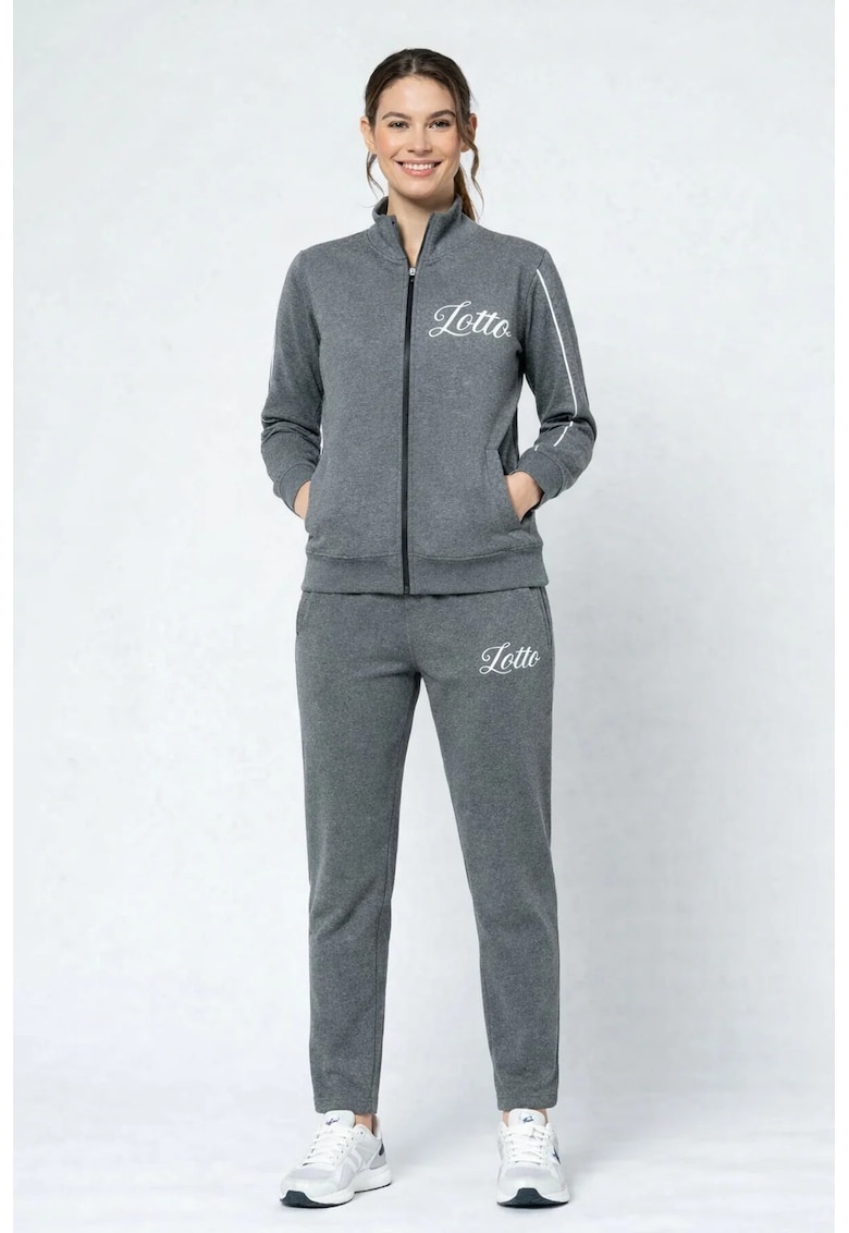 Trening dama LA6077 - set sport cu bluza si pantaloni XL INTL Gri