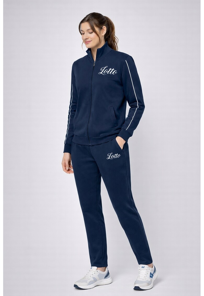 Trening dama LA6077 - set sport cu bluza si pantaloni Albastru