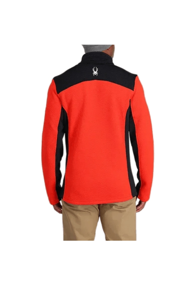 Hanorac barbati Encore Full Zip - portocaliu/negru -