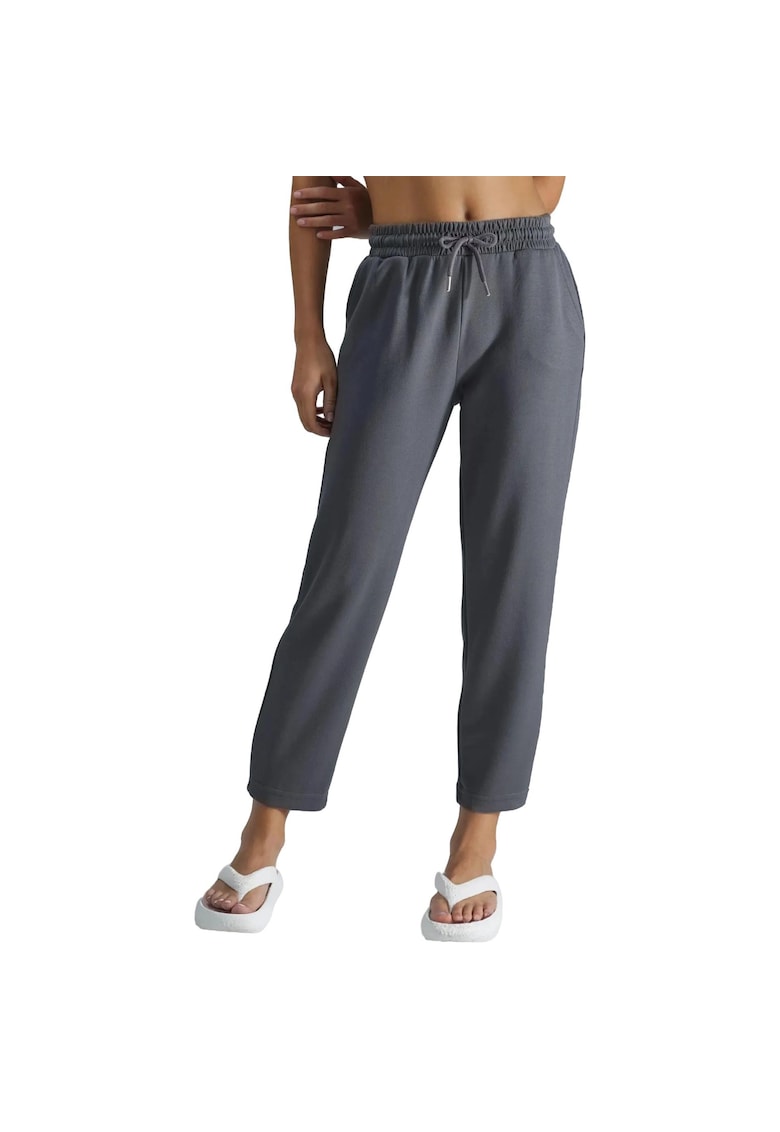 Pantaloni trening dama viscoza/poliester/elastan - gri