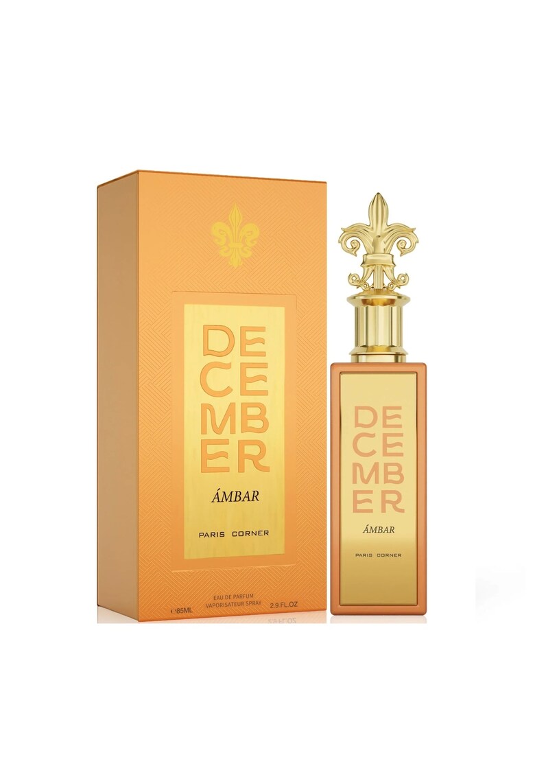 Apa de Parfum December Ambar - Unisex - 85 ml