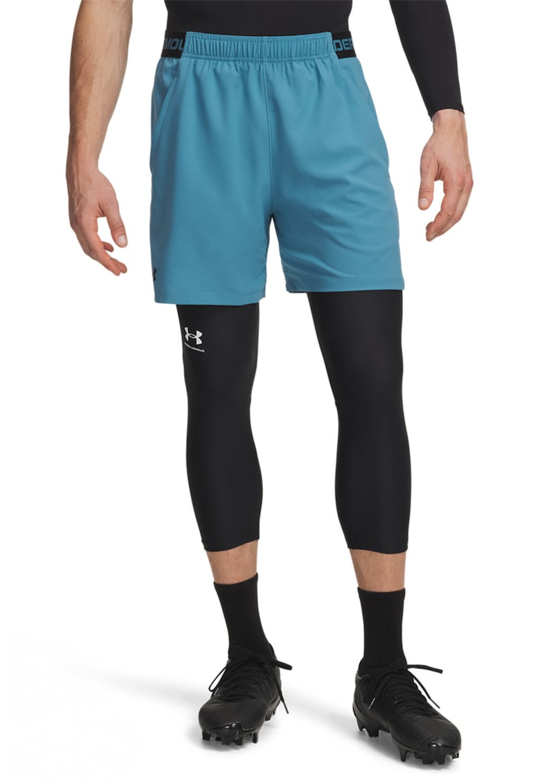 Pantaloni scurti pentru fitness Vanish - Negru/Albastru deschis