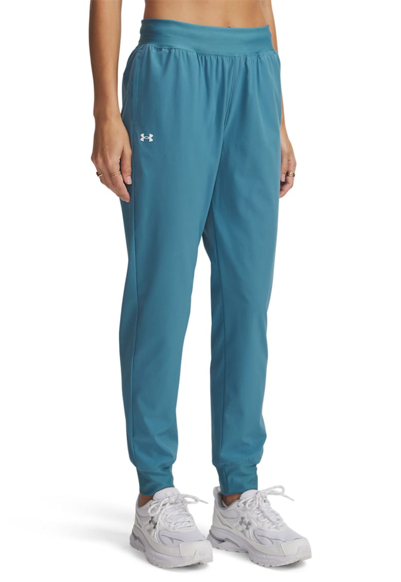 Pantaloni de trening cu finisaj rezistent la apa Rival - Alb/Verde persan