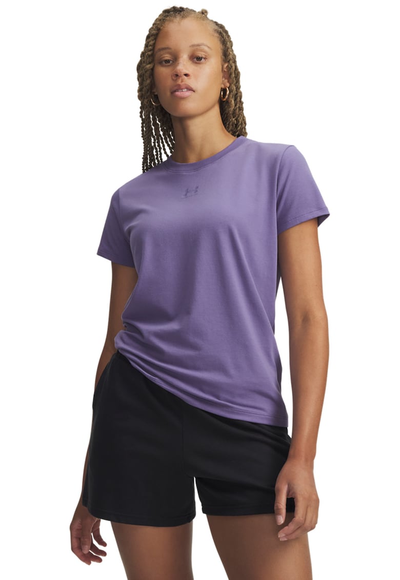 Tricou regular fit Rival Core - Lila