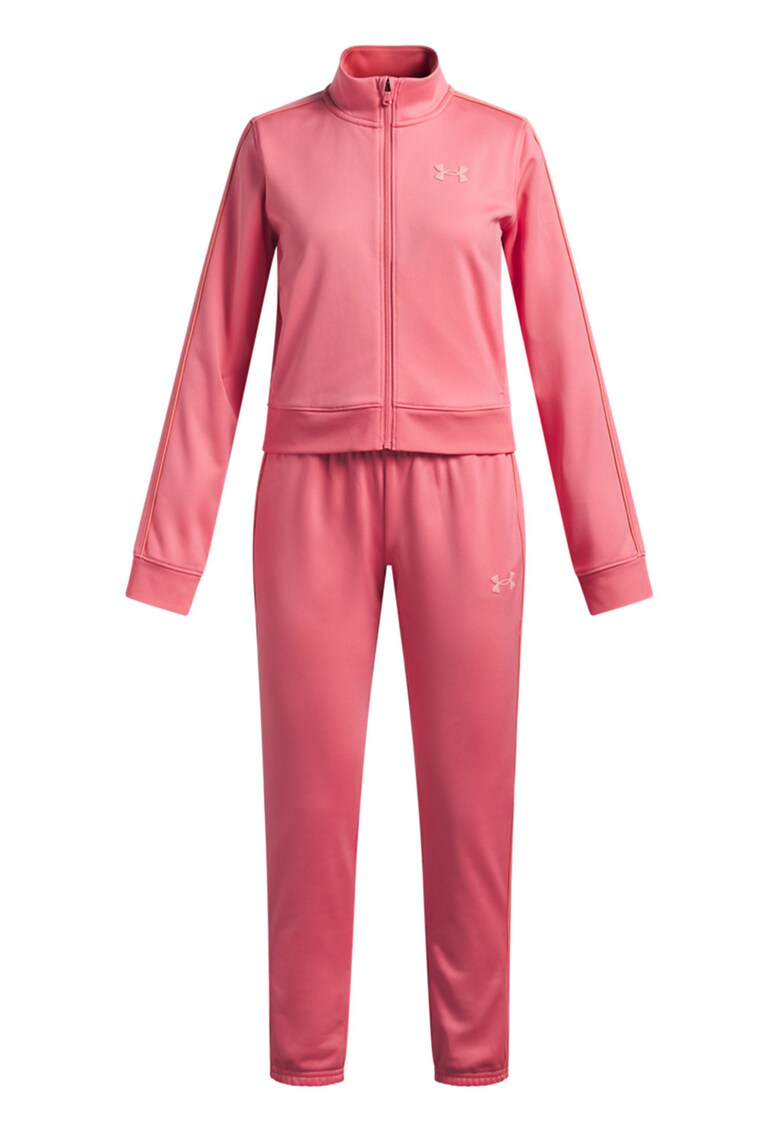 Trening crop tricotat cu logo Icon - Roz