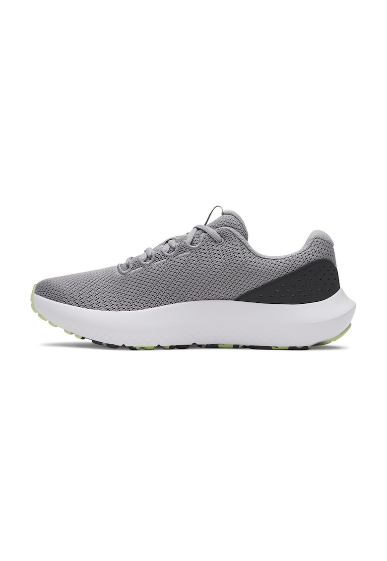 Pantofi Charged Surge 4 pentru alergare - Gri/Verde lime/Gri antracit