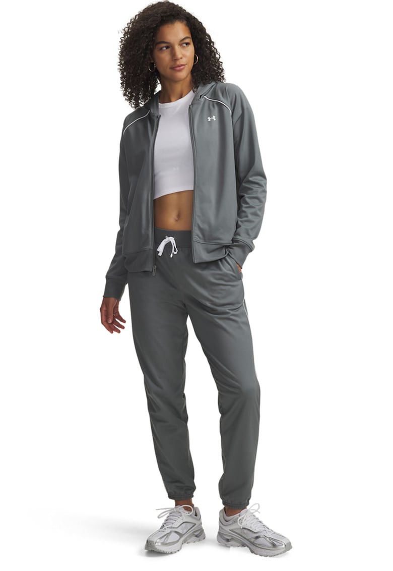 Trening cu gluga si segmente laterale contrastante Rival