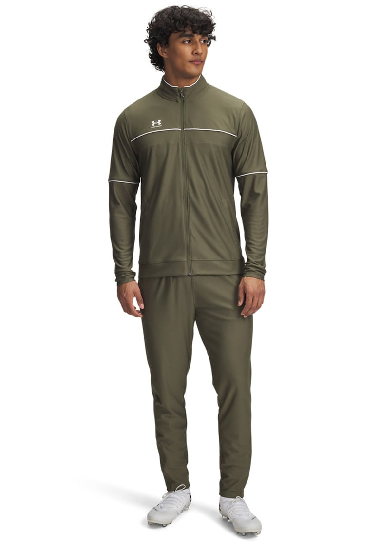 Trening cu detalii logo - pentru fotbal Challenger - Alb/Kaki