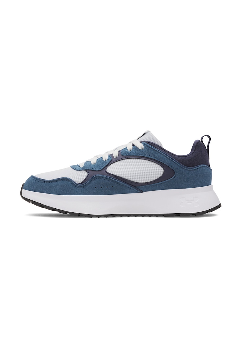 Pantofi sport din piele cu material textil Mirage - Gri/Albastru ultramarin/Albastru