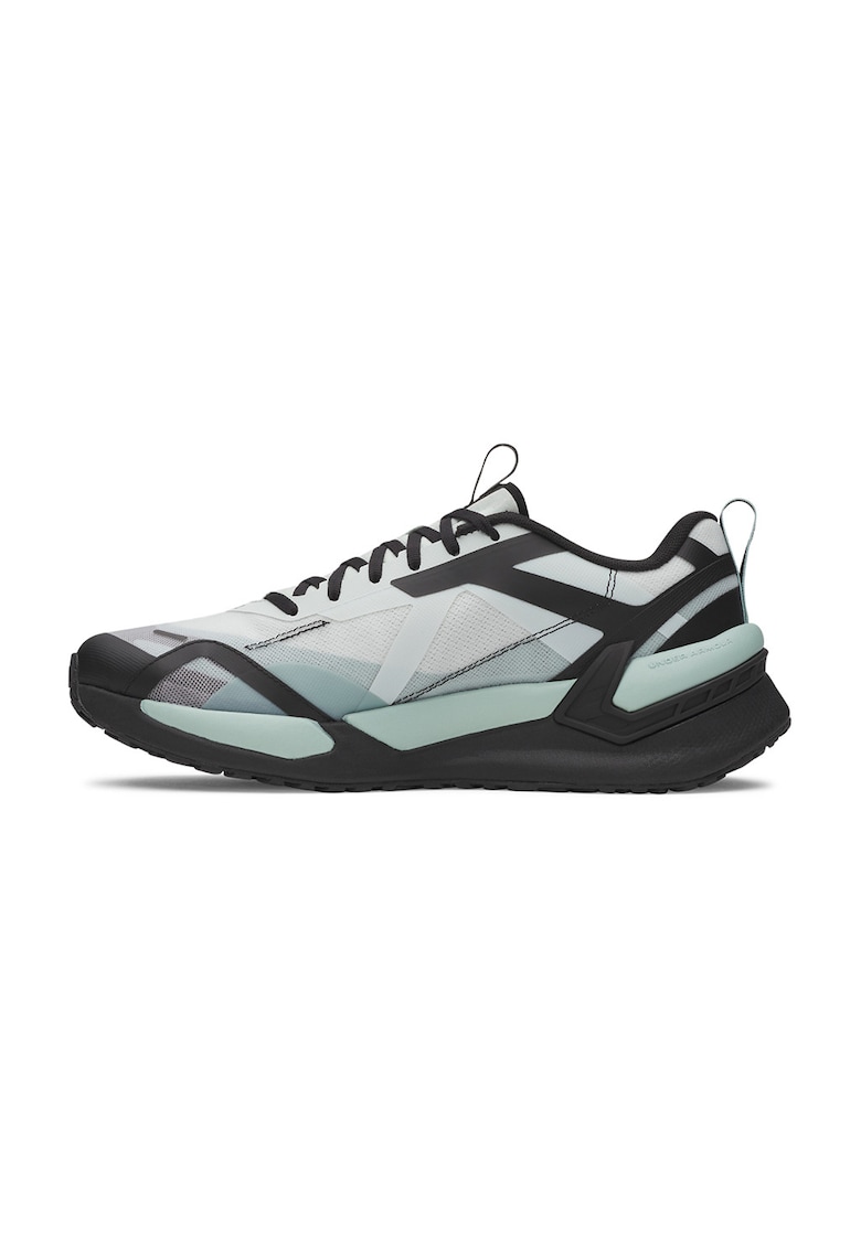 Pantofi sport din piele ecologica cu garnituri din material textil - pentru fitness Reign XT - Negru/Mint