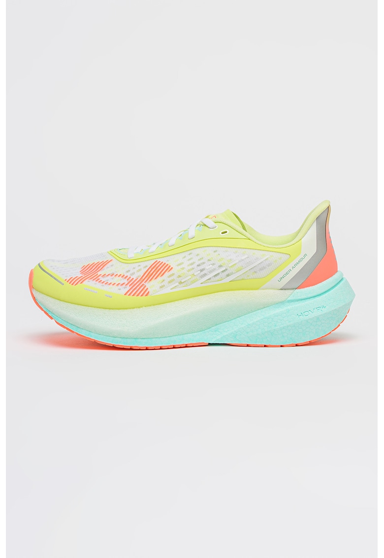 Pantofi pentru alergare Velociti Distance - Portocaliu neon/Verde lime