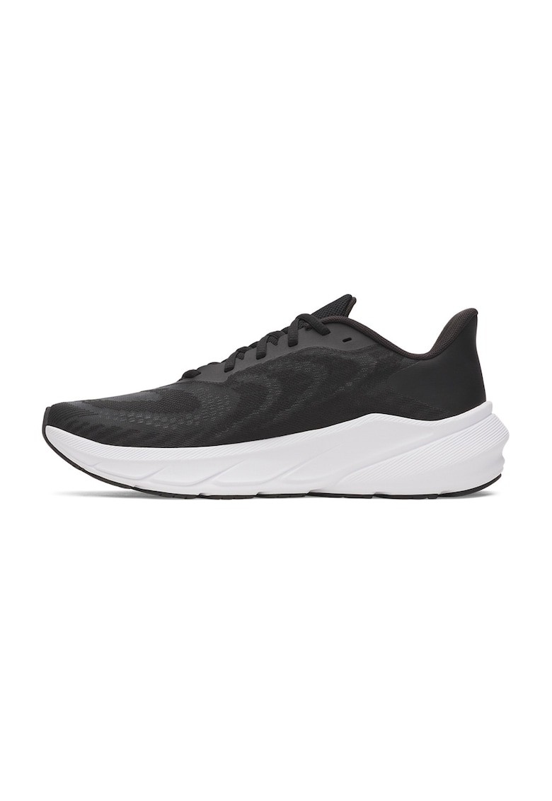 Pantofi sport din material textil cu logo - pentru alergare Turbulence - Alb/Negru