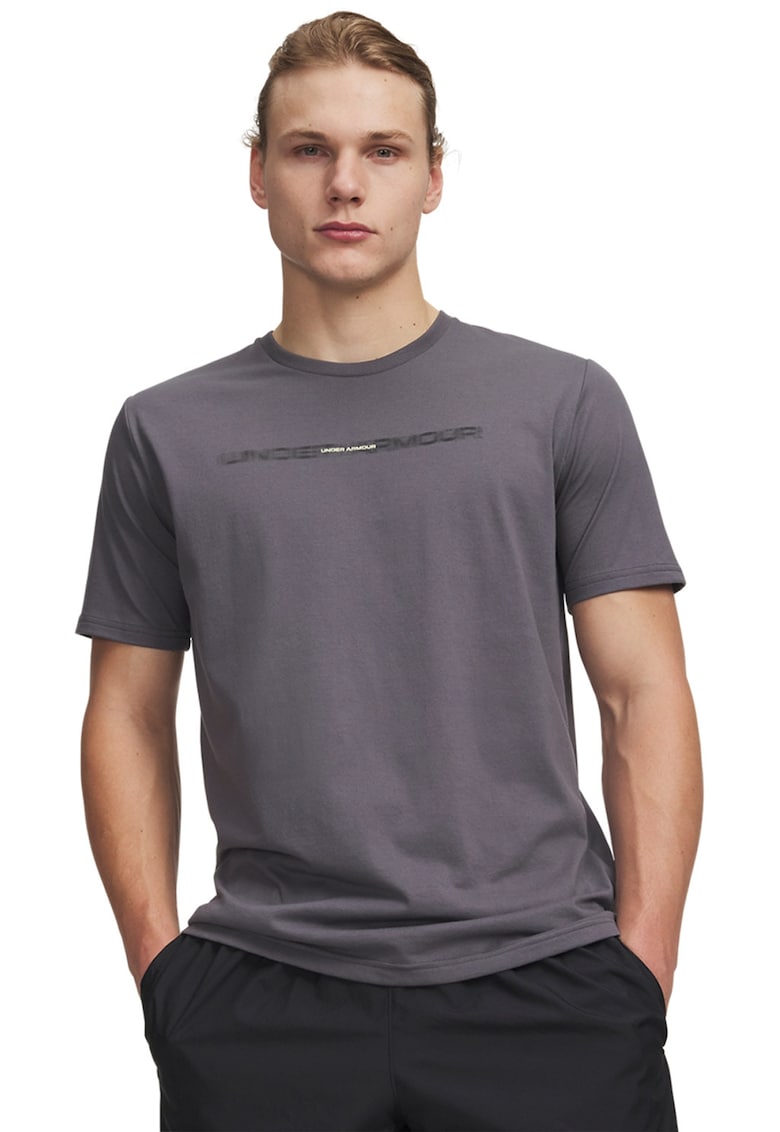 Tricou lejer Blur Wordmark - Negru/Gri inchis