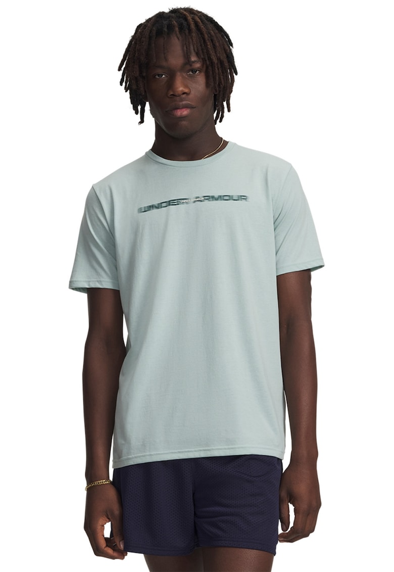 Tricou lejer Blur Wordmark - Verde menta
