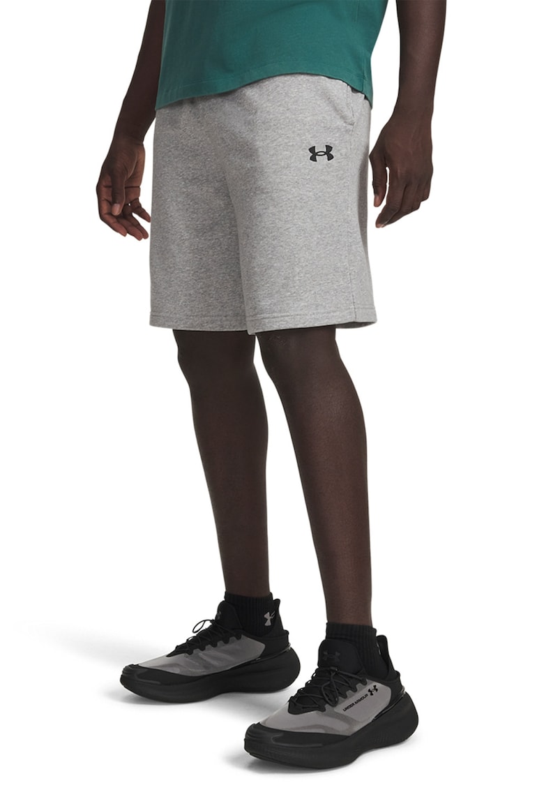 Pantaloni scurti din amestec de bumbac Rival - Gri deschis melange