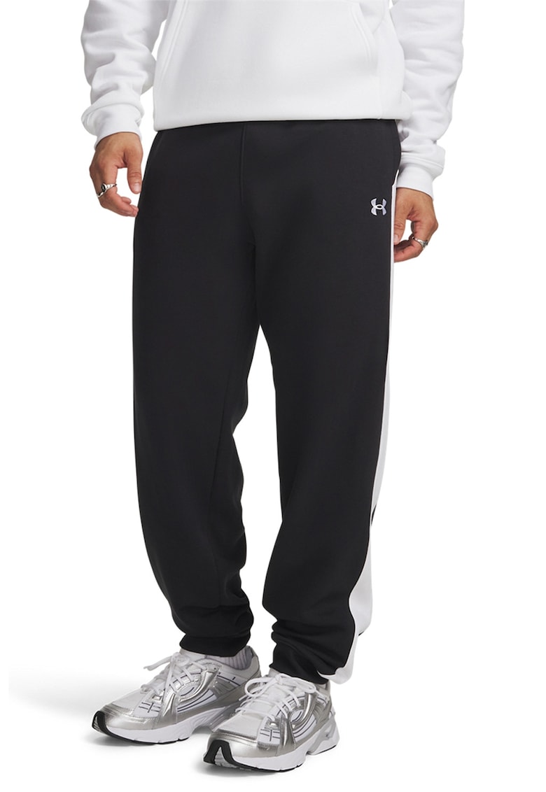 Pantaloni de trening cu buzunare laterale Rival - Negru/Alb optic