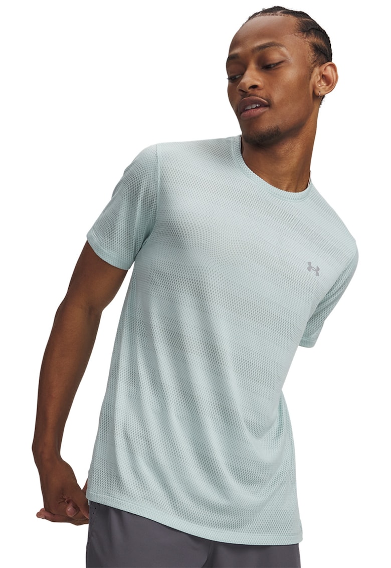 Tricou lejer pentru fitness Velociti - Verde pal