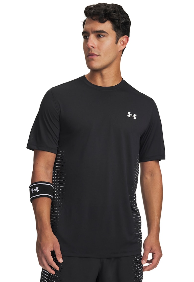 Tricou cu logo Teck Play - Negru