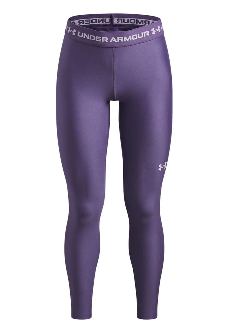 Colanti cu banda logo in talie - pentru fitness - Violet