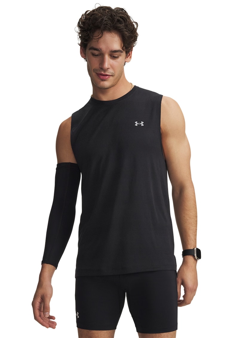 Top cu uscare rapida - pentru antrenament Velocity - Negru