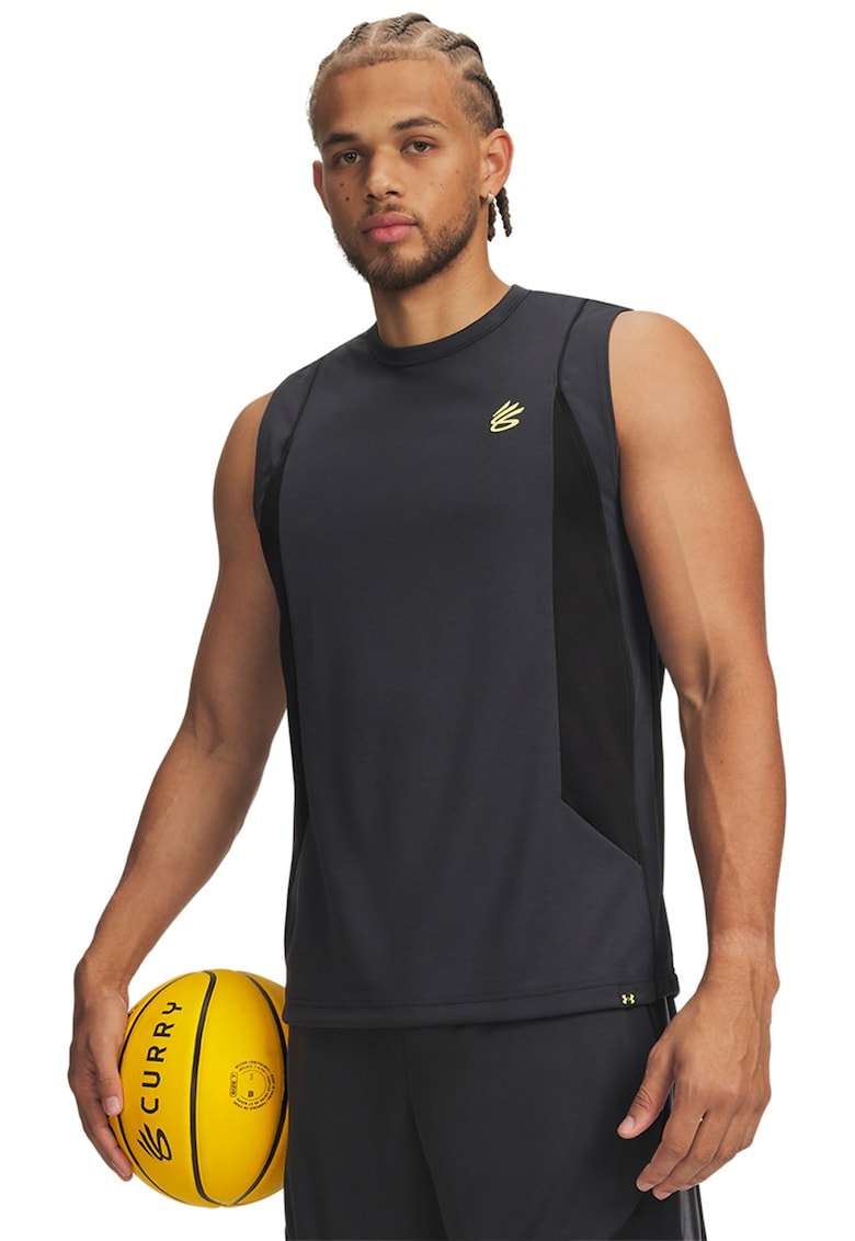 Under Armour Top pentru baseball Curry - Negru