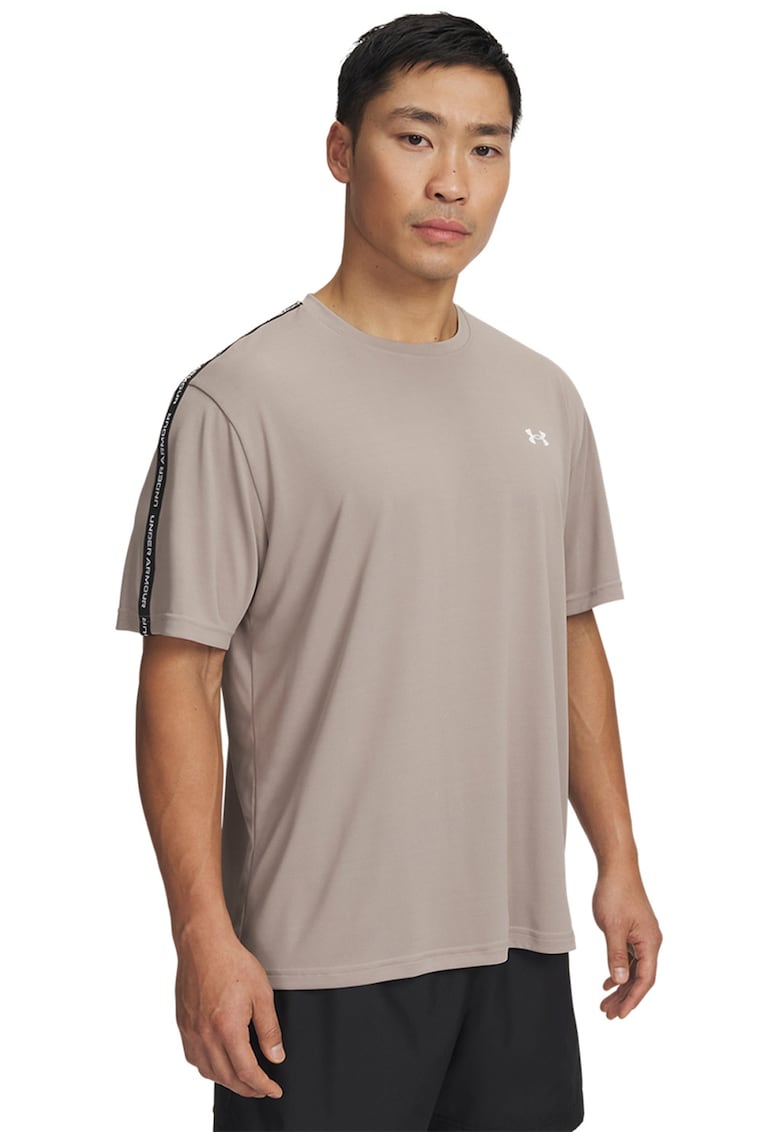 Tricou pentru antrenament Tech Taping - Maro taupe deschis