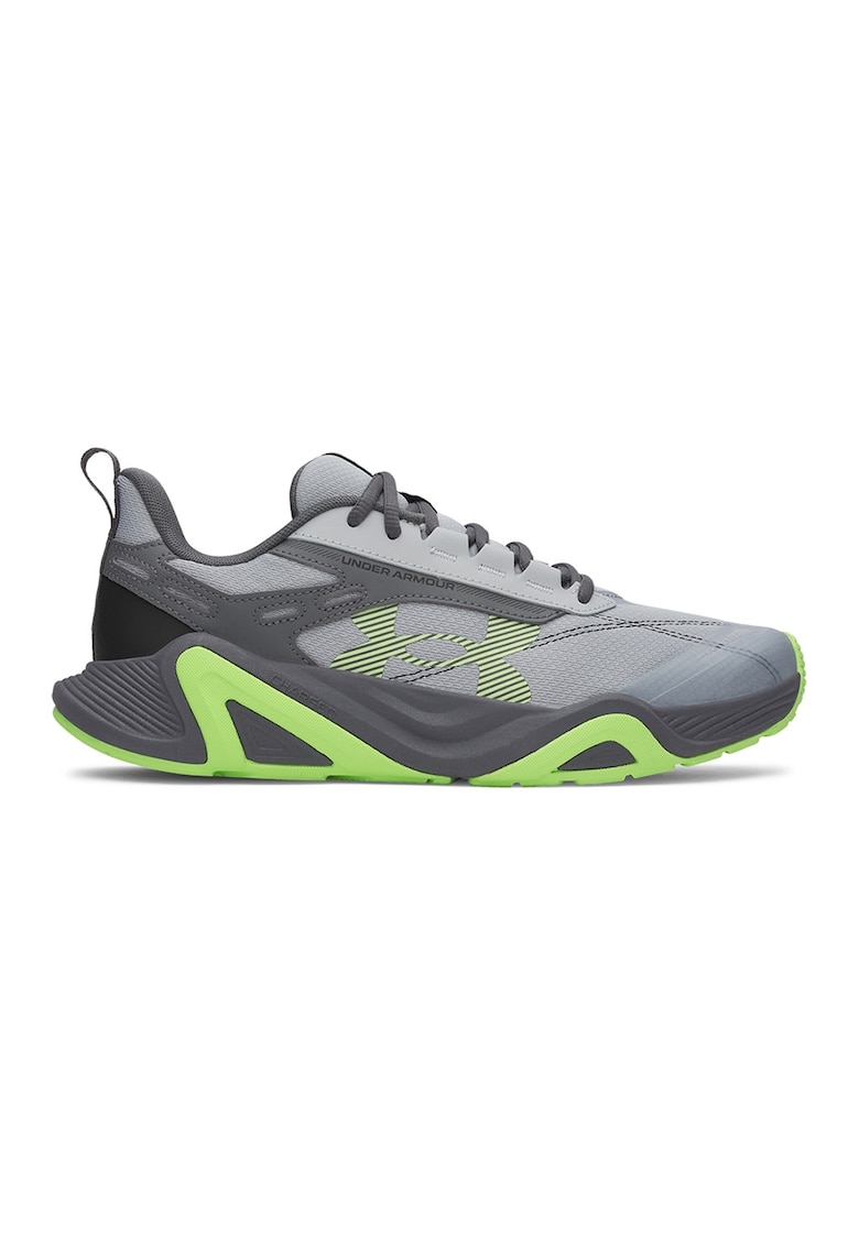 Pantofi Charged Commit pentru fitness - Gri deschis/Verde electric/Gri antracit