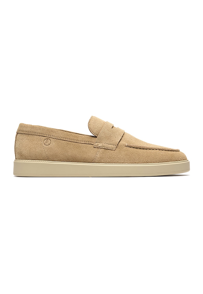 Pantofi loafer uni Lockford - Portocaliu pal