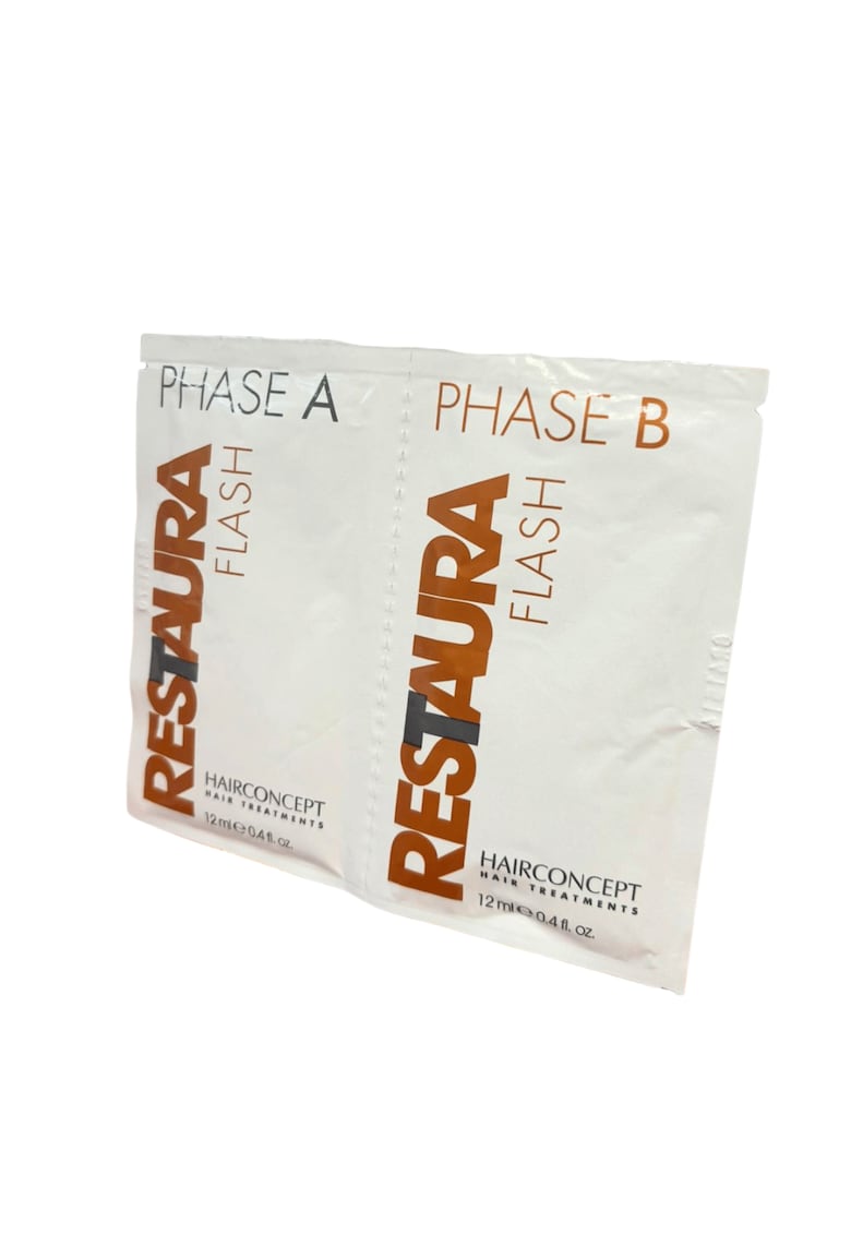 Tratament de par - Restaura Flash - cu Ginseng si Acid hialuronic - set 2 x 12ml