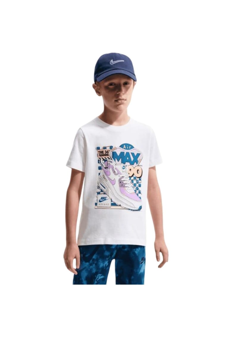 Tricou Air Max 90 Crew 53841 - Alb
