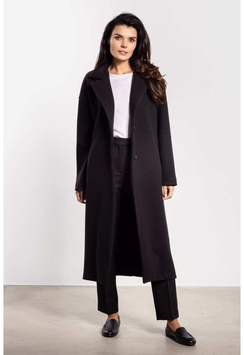 Palton dama - A750 - negru - poliester