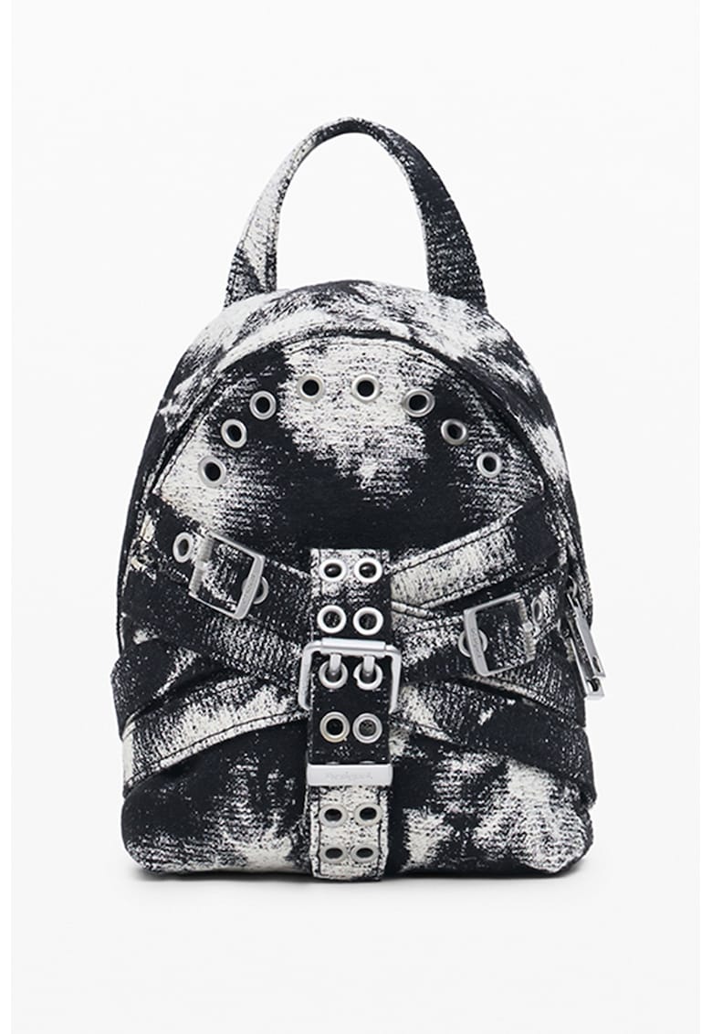 Rucsac cu model - Alb fildes/Negru antracit