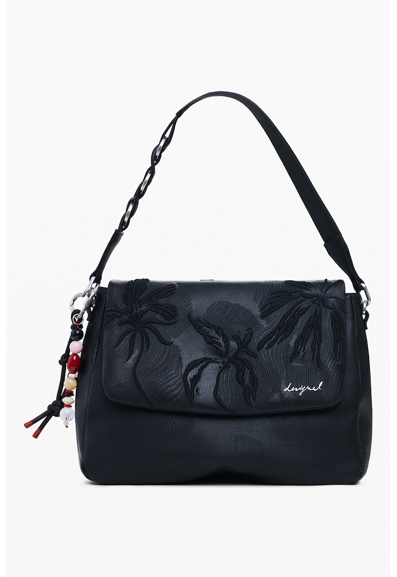 Rucsac convertibil cu clapa - Negru