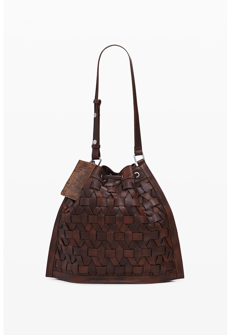 Rucsac de piele ecologica - Maro inchis