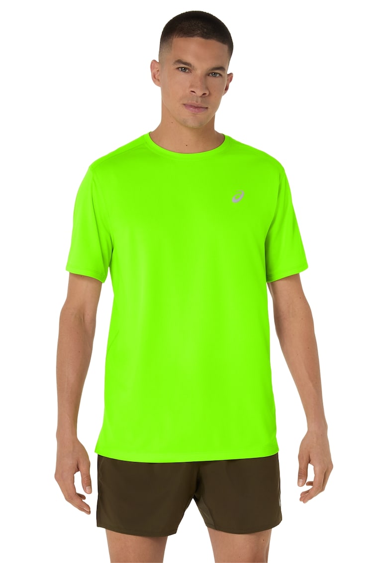 Tricou cu logo - pentru alergare Core SS - Verde electric