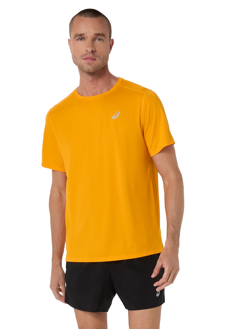 Tricou cu logo - pentru alergare Core SS - Portocaliu pal