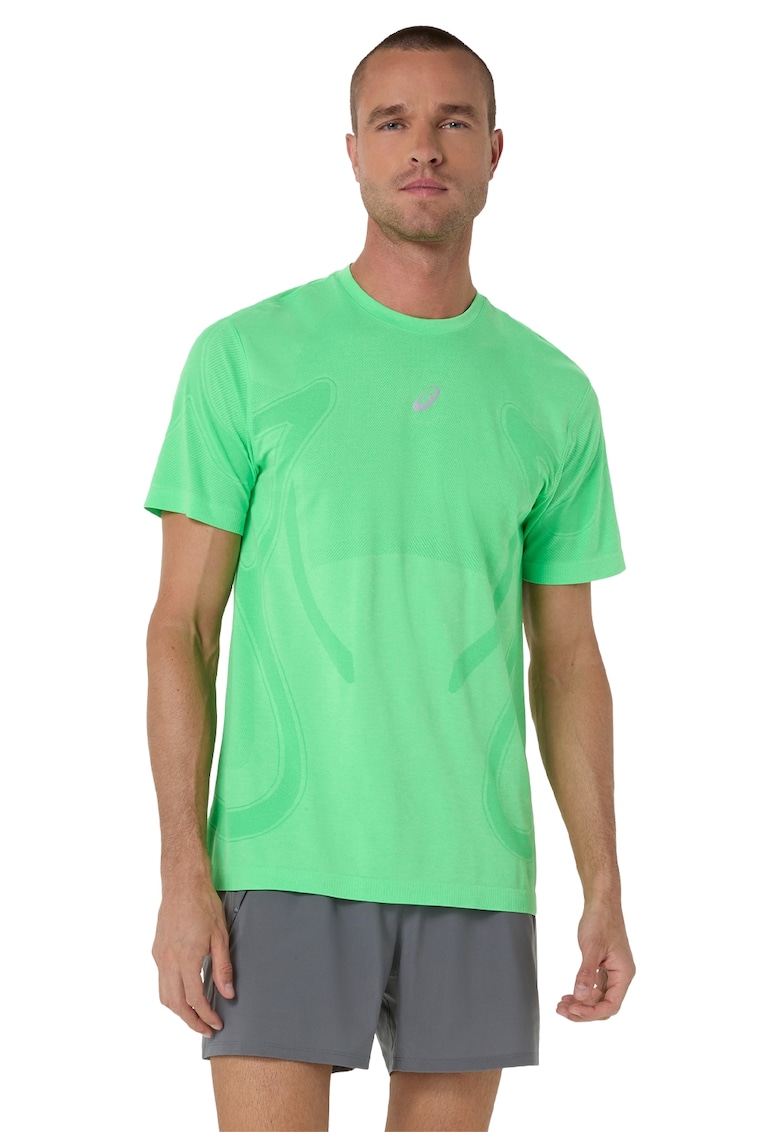 Tricou pentru alergare - fara cusaturi Road SS - Verde lime