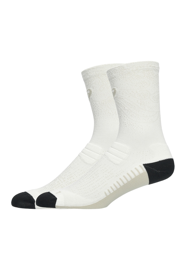 Sosete scurte - pentru alergare - Negru/Alb murdar