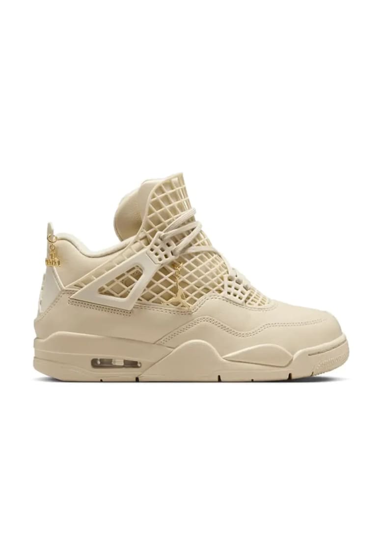 Pantofi sport dama AIR JORDAN 4 NET - textil - bej -