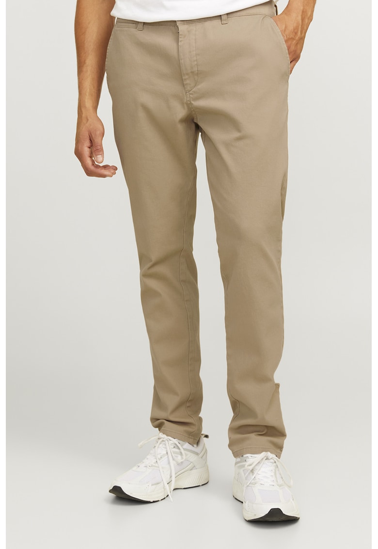 Blugi uni slim fit - Bej