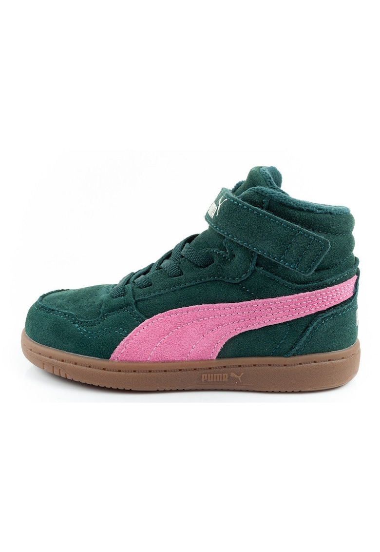 Ghete sport de iarna Reb-L Mid - verde-roz -