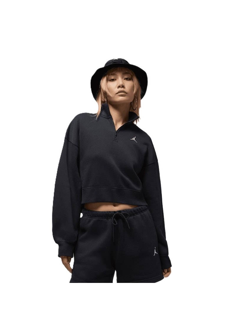 Bluza cu fermoar W J BRK FLC QZ TOP-IH2391-010