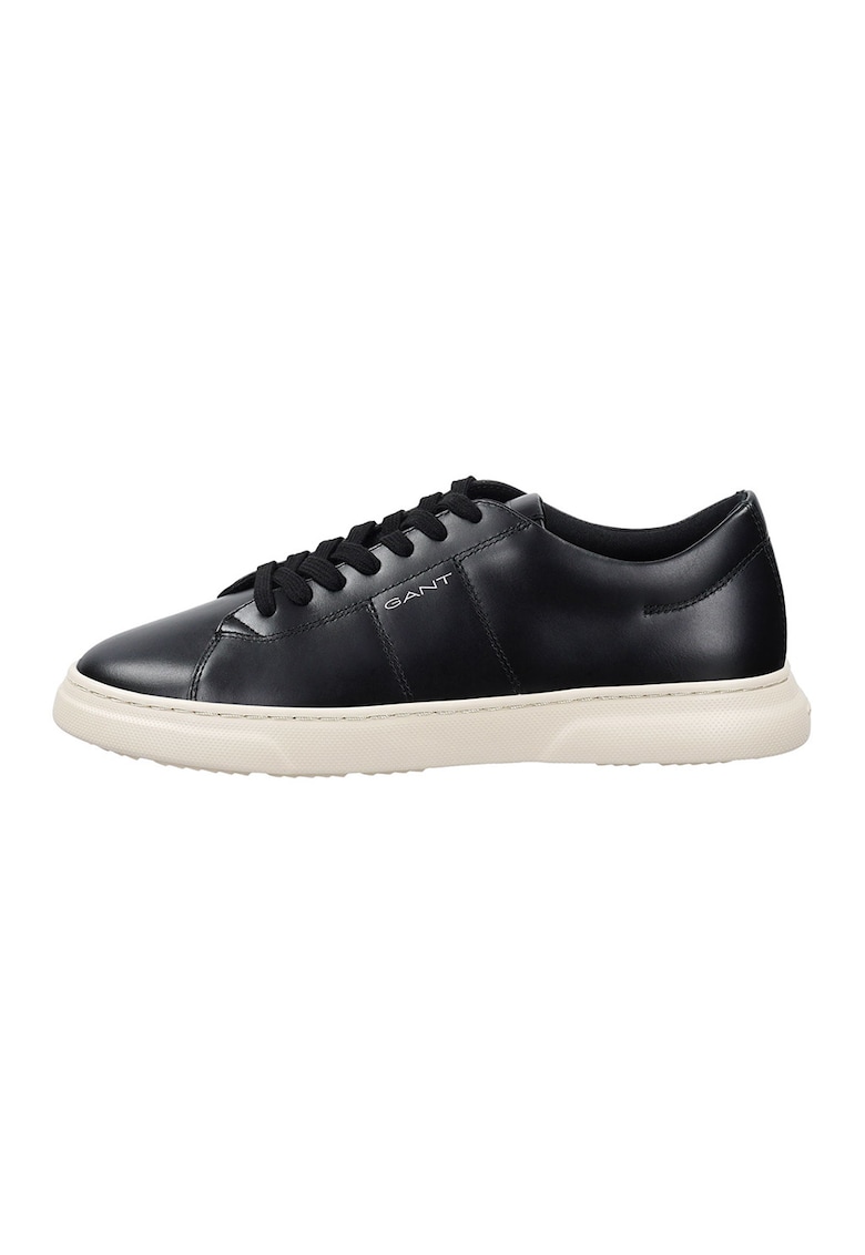 Pantofi sport din piele cu model uni Joree - Negru